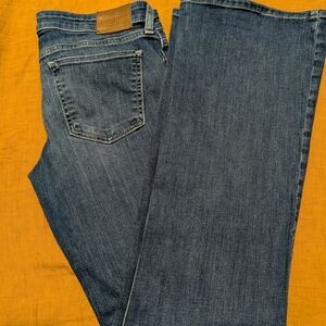 Lucky Brand Women's Flare Lil Maggie Blue Jeans